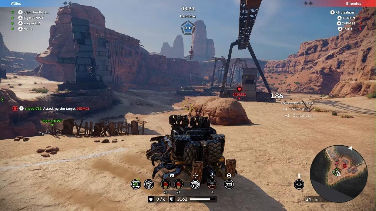 Crossout | GR0K vs ROOF