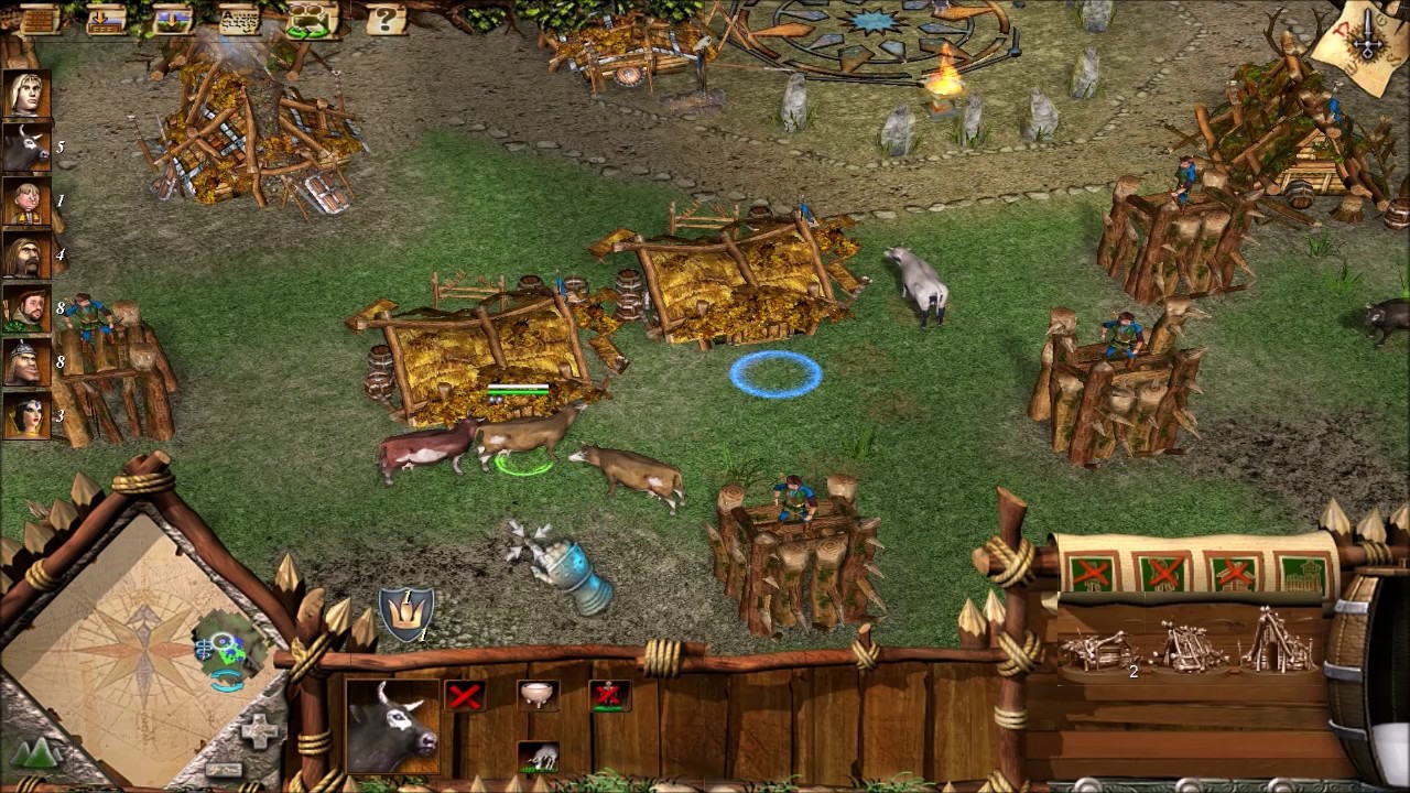 Let's Play Once Upon A Knight #19- Building A Wall.