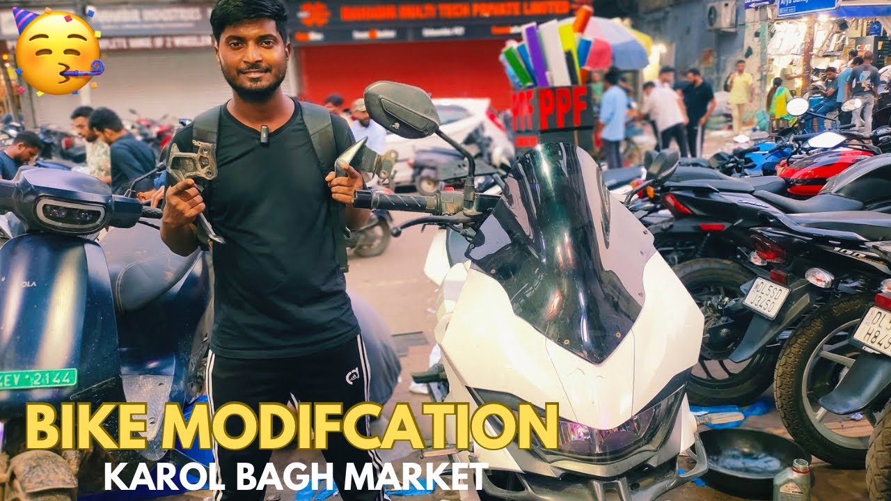 Hero Xtreme 200 s bs6 ￼Best Modification in ￼ Karolbag market￼Delhi 👍