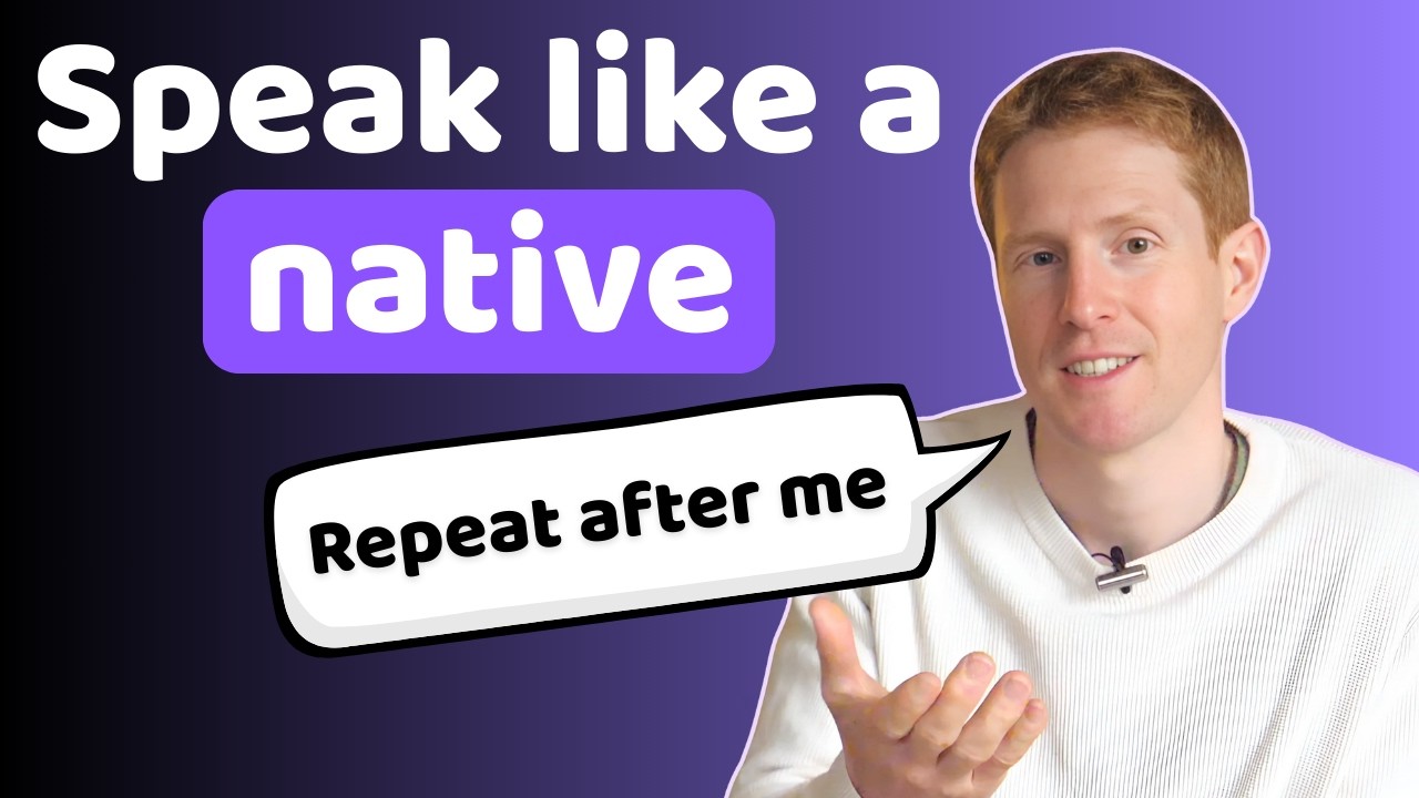 Speak English Like a Native | Repeat-After-Me Practice