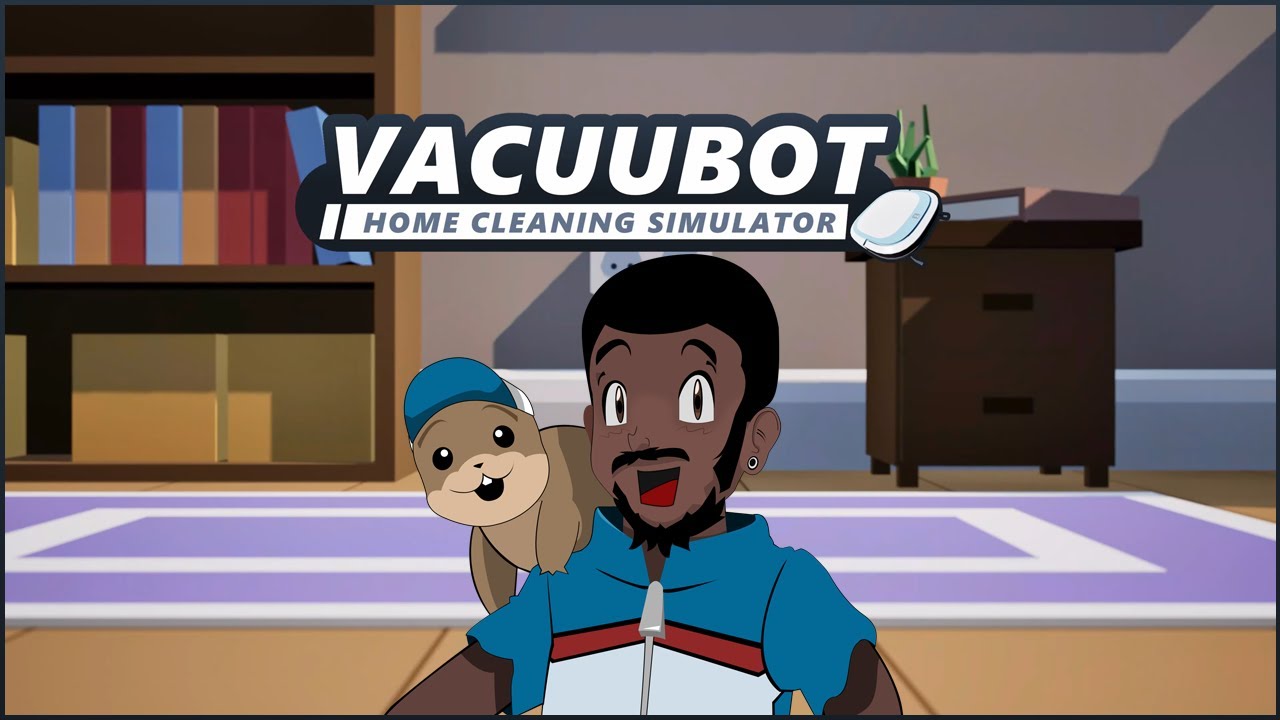 VacuuBot: Home Cleaning Simulator [DEMO] | Pleasant Vibes & Couch Cat | Gopher & Tuk