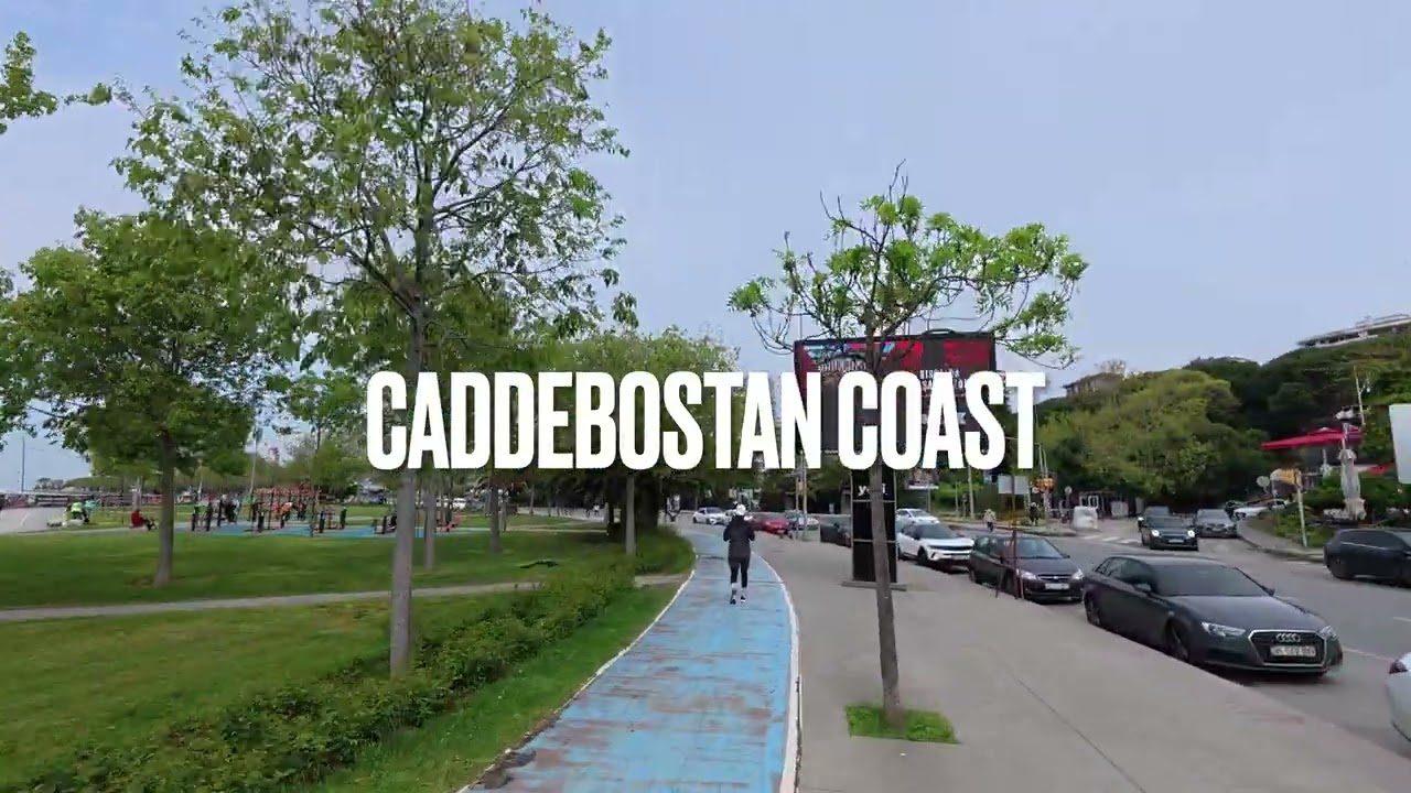 Istanbul 🇹🇷 4K Cycling Tour | 2025 | Kadikoy District on Asian Side | Sea of Marmara
