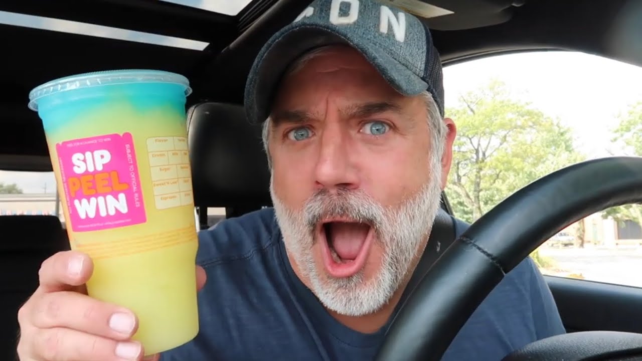 TRYING DUNKIN DONUTS COSMIC COOLATTA!