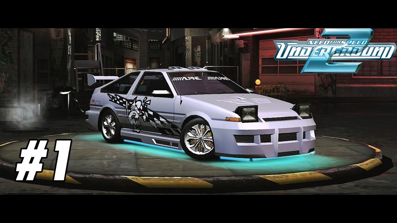 Need for Speed Underground 2 Toyota Corolla Customization, Tuning, and Race (Part 1)