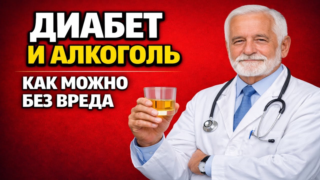 ДИАБЕТ И АЛКОГОЛЬ: КАК МОЖНО БЕЗ ВРЕДА ДЛЯ САХАРА И СОСУДОВ