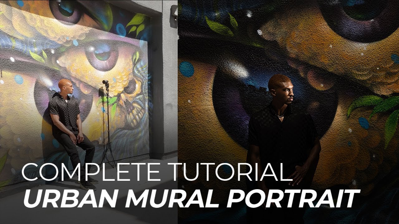 Complete Tutorial: Urban Portrait Using a Mural | Master Your Craft