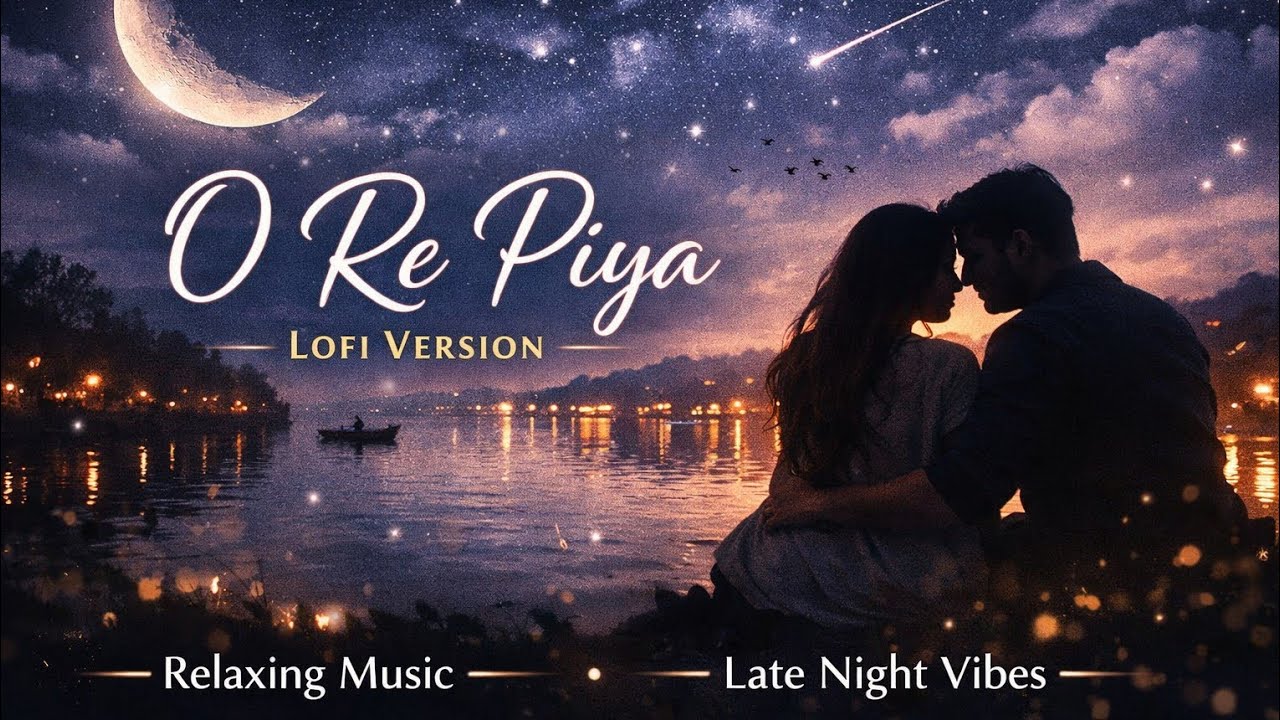 O Re Piya (Lofi Version) 🌙 | Relaxing Hindi Lofi | Late Night Vibes | Calm & Peaceful New version 