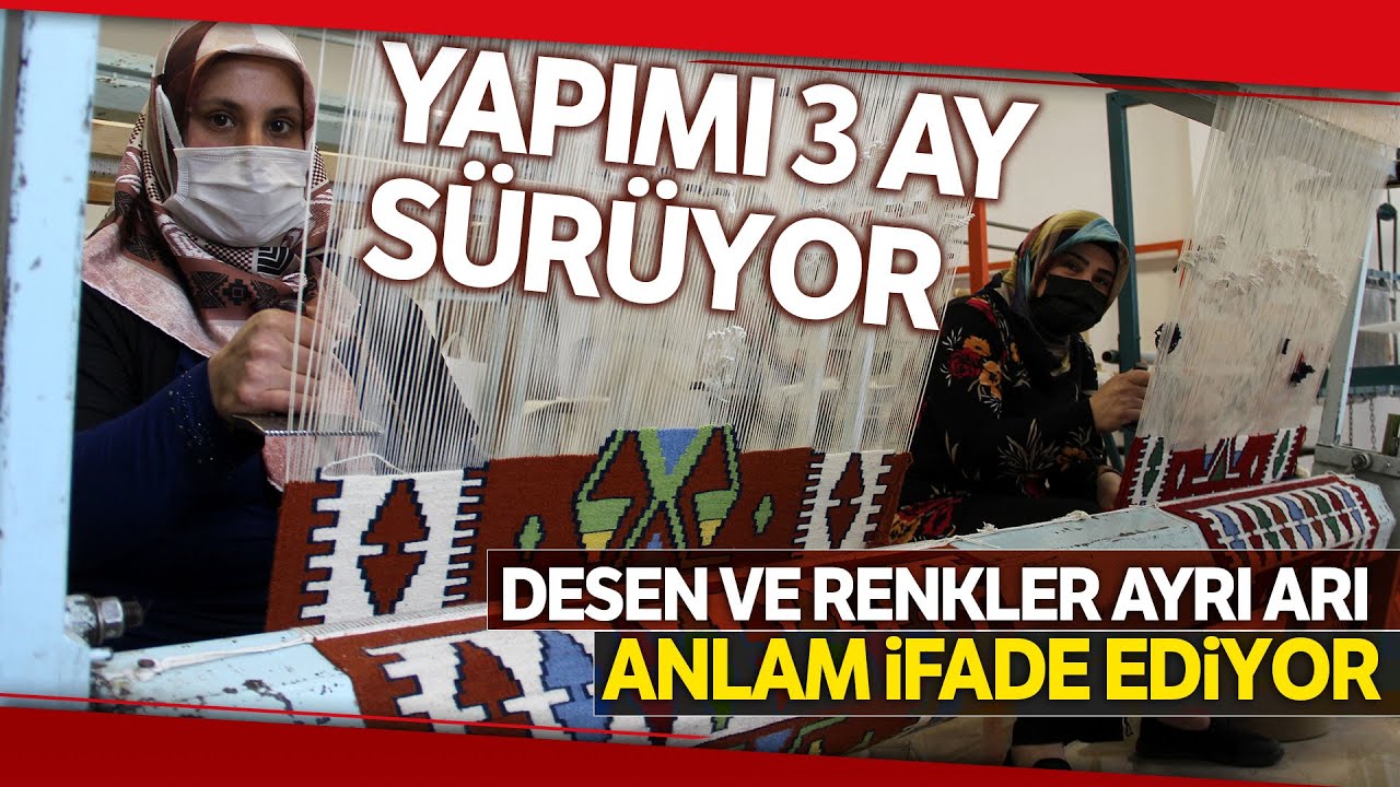 Yapımı 3 Ay Sürüyor, Her Deseni ve Rengi Bir Anlam İfade Ediyor