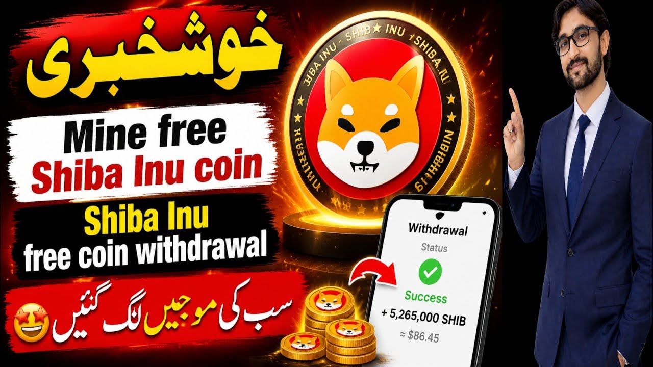 Mine Free Shiba Inu Coin|Shiba Inu Coin Withdrawal Proof|Mine Free SHIB Coin and Withdraw Instantly