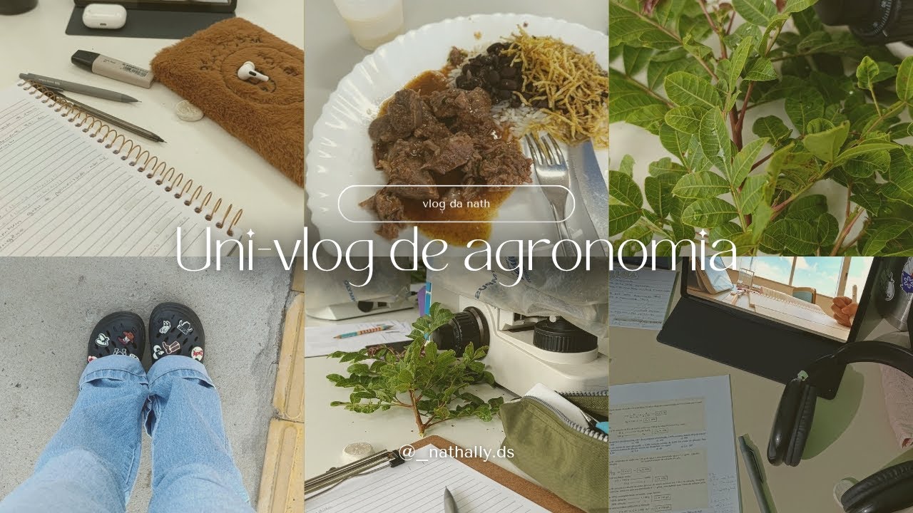 Uni-vlog de AGRONOMIA | um pouco da minha semana na universidade 🌾🥼🌱