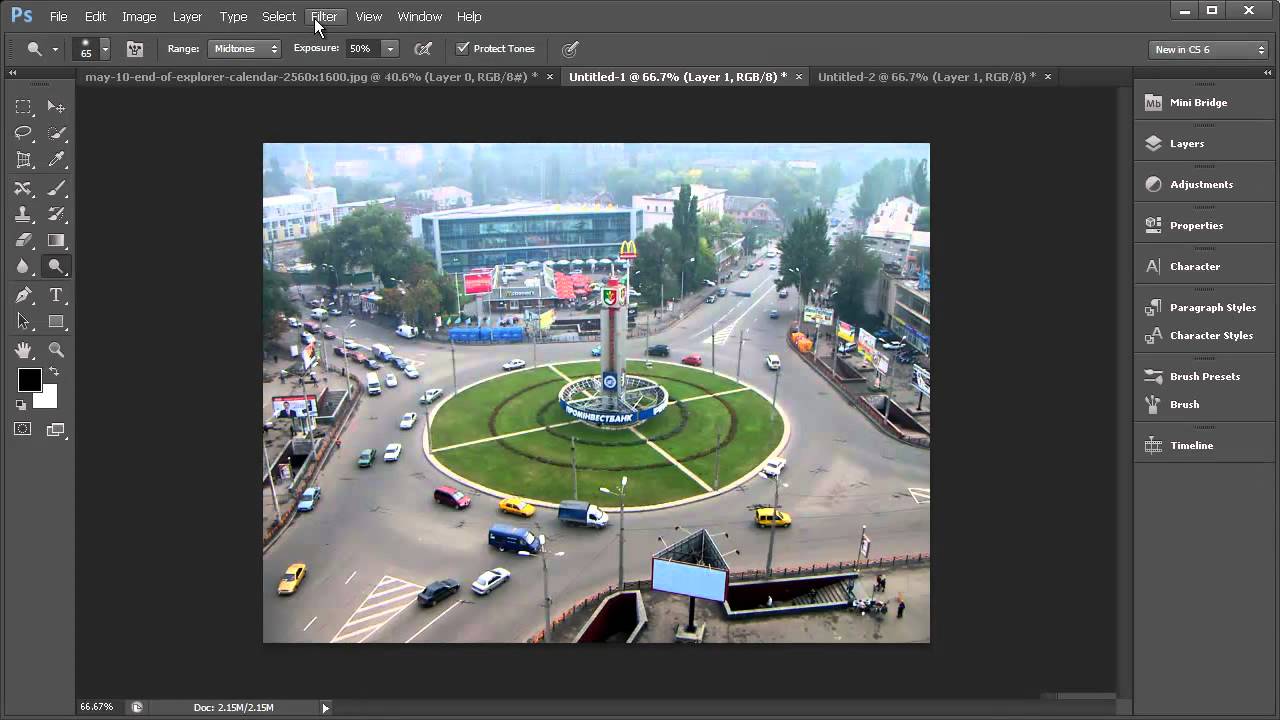 Обзор Photoshop CS6 на русском