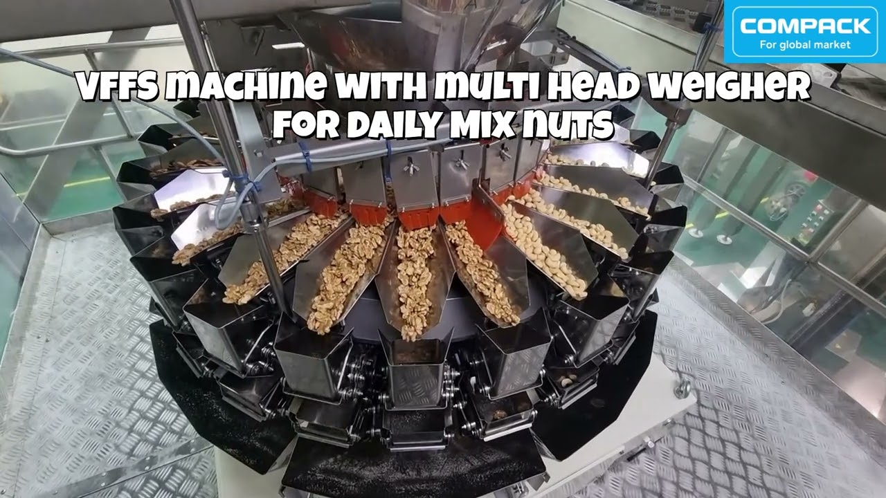 Mixed Nuts Packaging Line | Weigher + VFFS Integration
