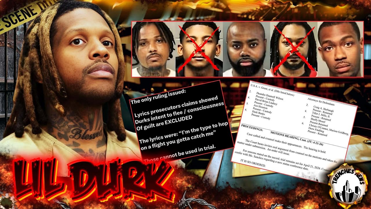Lil Durk Hop On A Flight With Warrant Feds Throw Out | Durk Servers Case Decision😱