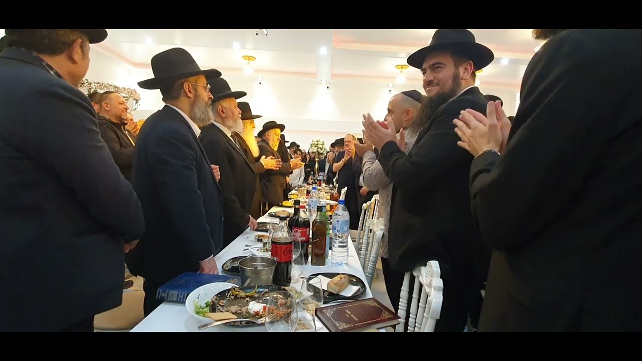 RABBI DAVID PINTO Accueil exceptionnel et chaleureux après plus de 3 ans d'absence à Lyon.