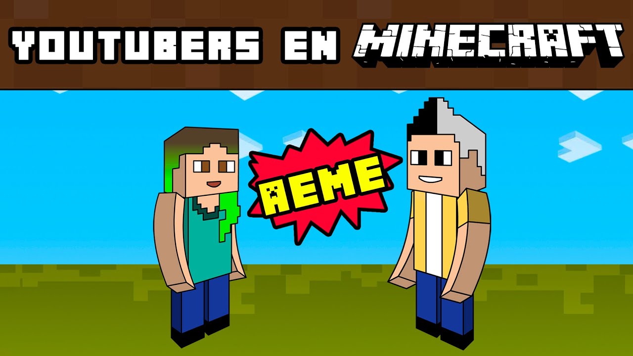 ADIVINA EL YOUTUBER VERSI&Oacute;N MINECRAFT | EL JUEGO DEL MOMENTO | YOU OCIO