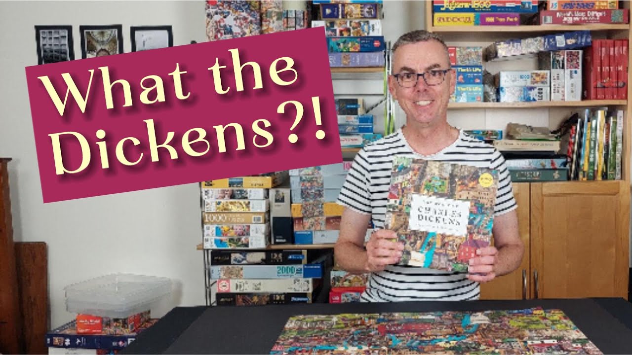 What the Dickens?! It's the World of Charles Dickens, and 71 of his characters, in a jigsaw puzzle