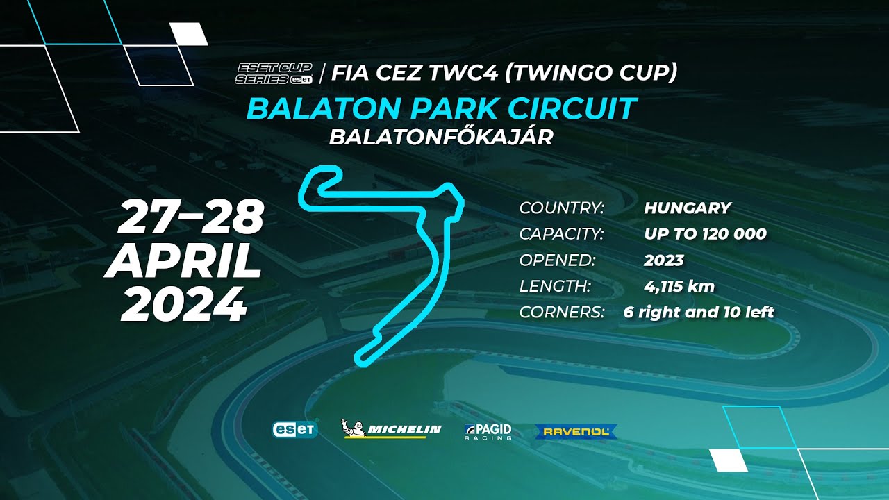 ESETCup 2024 - BalatonPark - Twingo Cup - Race 1