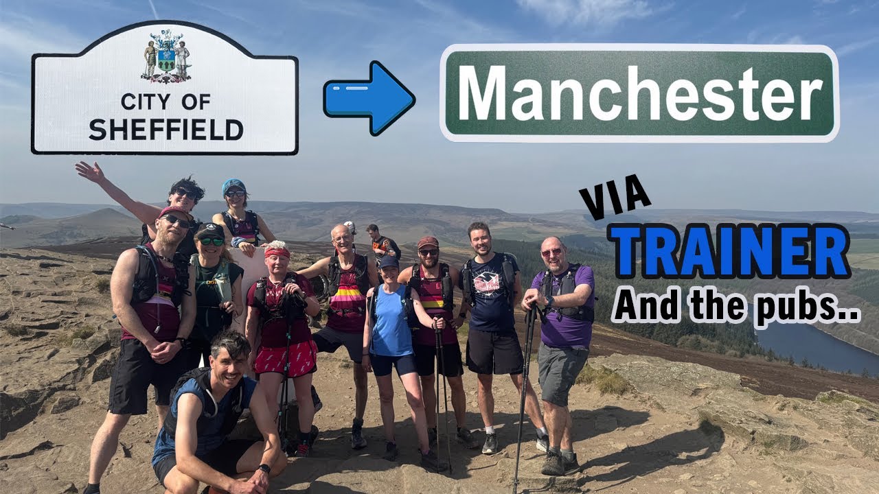 Can we run from Sheffield to Manchester, over the hills? (via the pubs....)