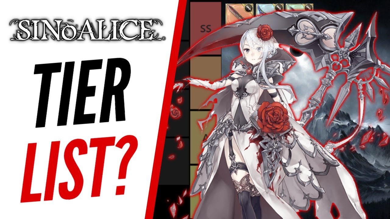SINoALICE TIER LIST GUIDE (?) WEAPONS AND JOBS PREVIEW