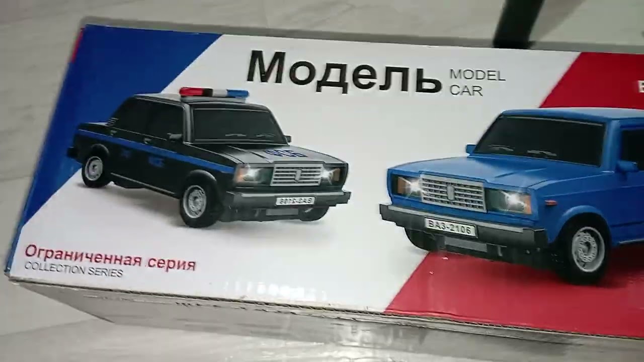 ваз 2107 на радиоуправлении. Переделка новой тачки