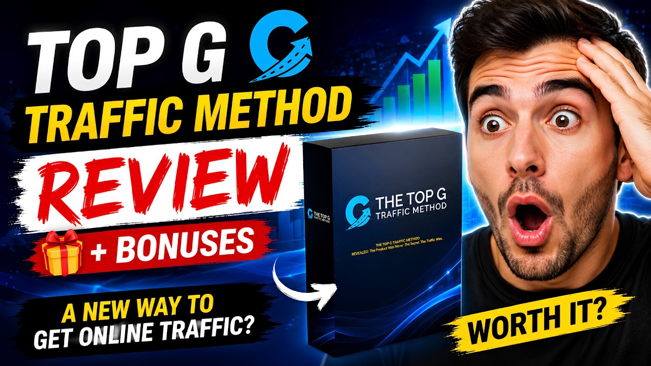 Top G Traffic Method Review + Bonuses &ndash; A New Way To Get Online Traffic?