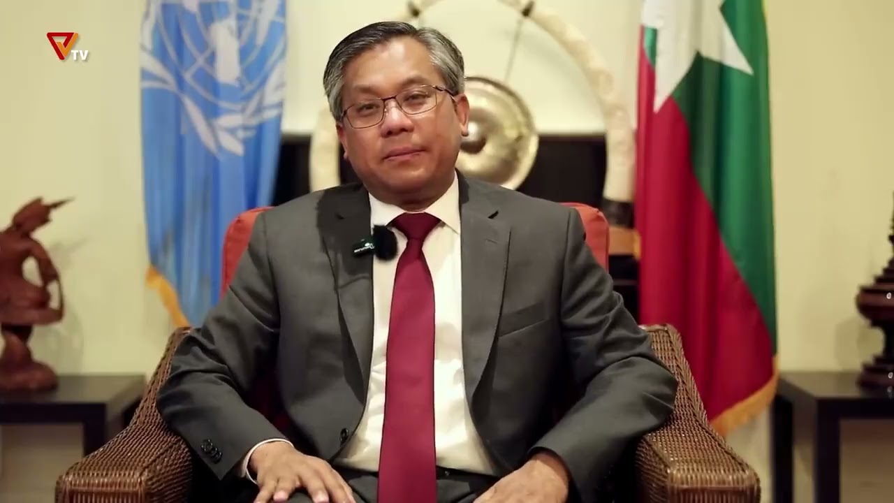 PVTV - သံအမတ်ကြီး ဦးကျော်မိုးထွန်း နဲ့  သီးသန့် ဆက်သွယ်မေးမြန်းခြင်း