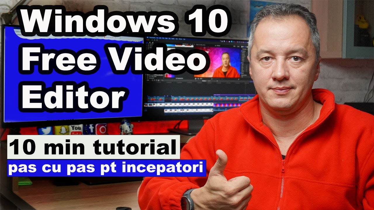 🎬 Cum să editezi video cu Windows Video Editor 📽️ | Tutorial Photos pas cu pas pentru începători