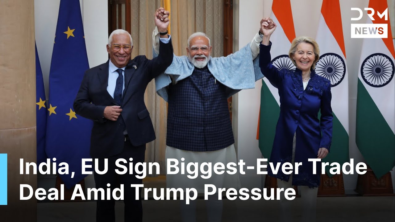 BREAKING NEWS: India, EU Sign Biggest-Ever Trade Deal as Modi Hosts Historic Summit in Delhi | AC1G
