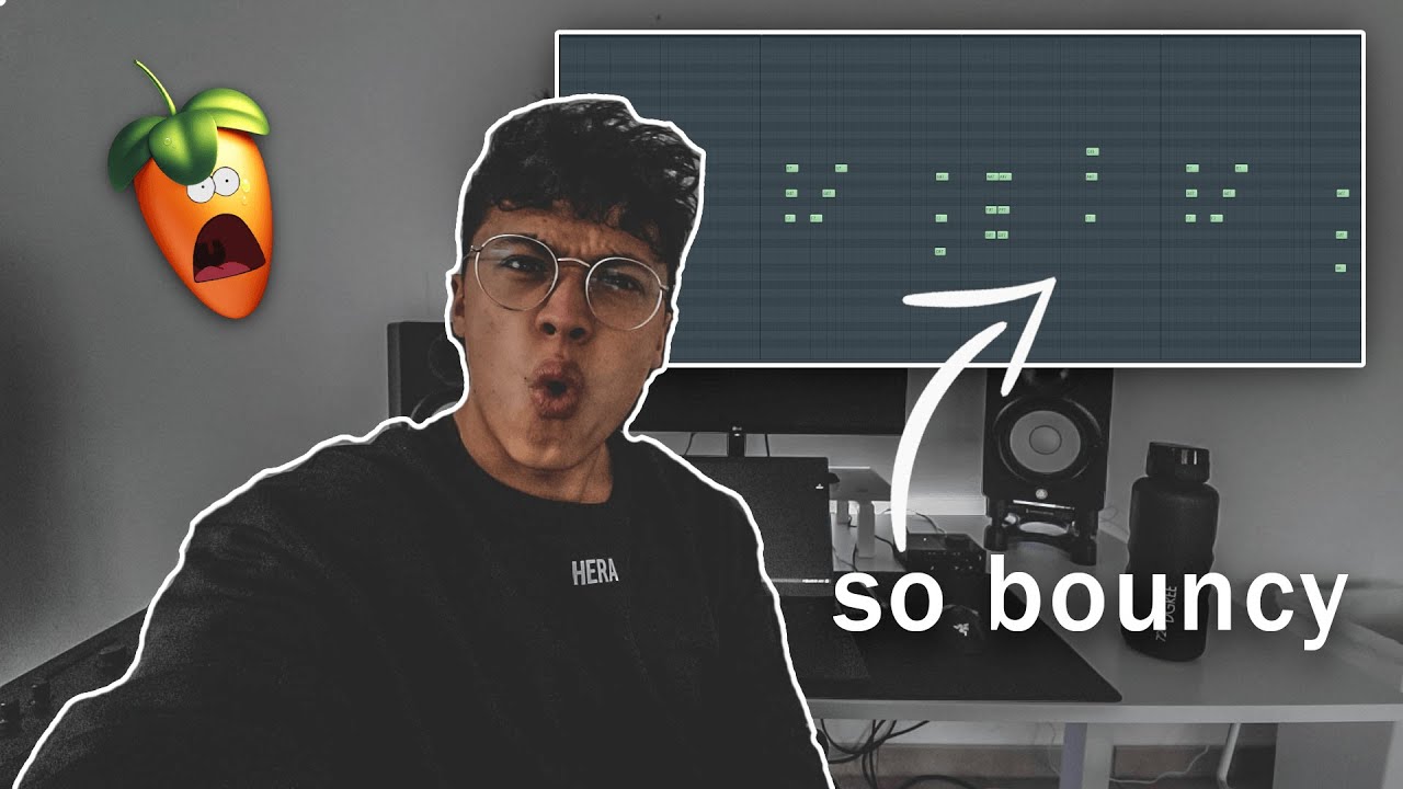 HOW TO MAKE A BOUNCY HIP HOP BEAT (FL STUDIO)