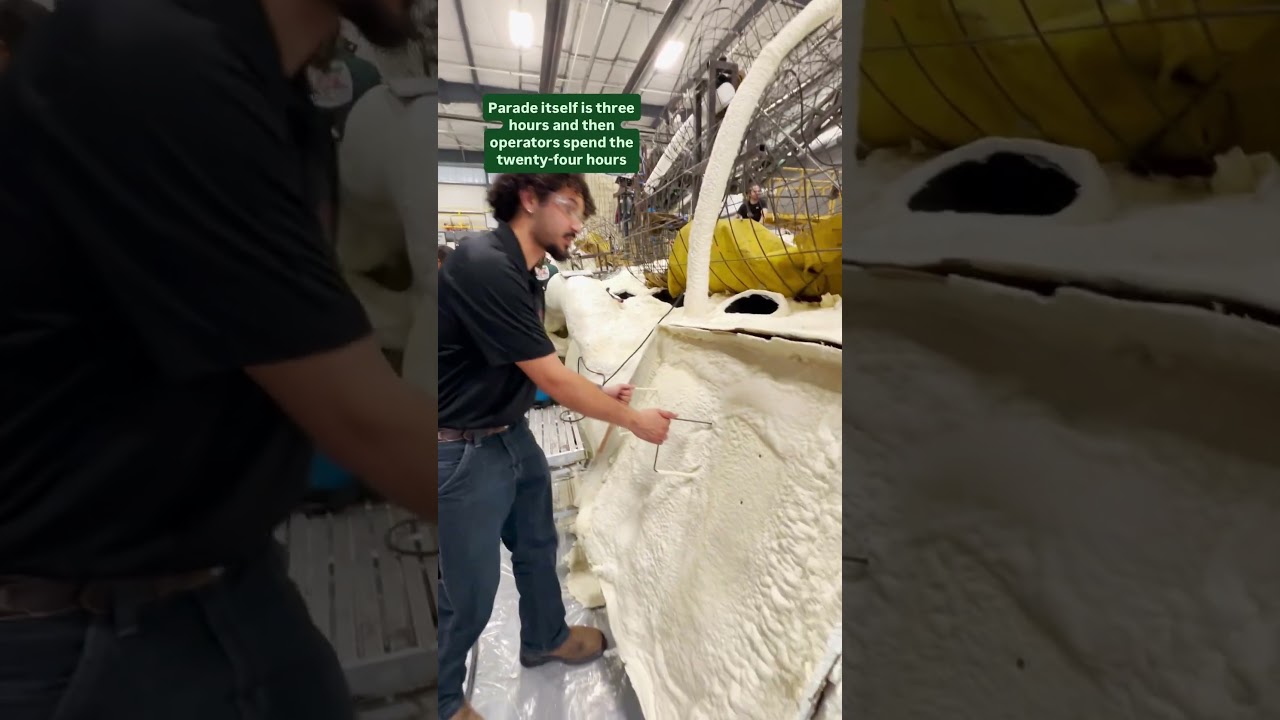 Cal Poly Universities Rose Float 2026  - Behind the Scenes