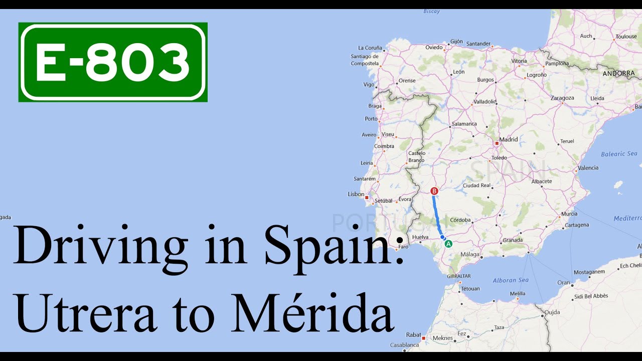Driving in Spain: Utrera, Seville & Merida