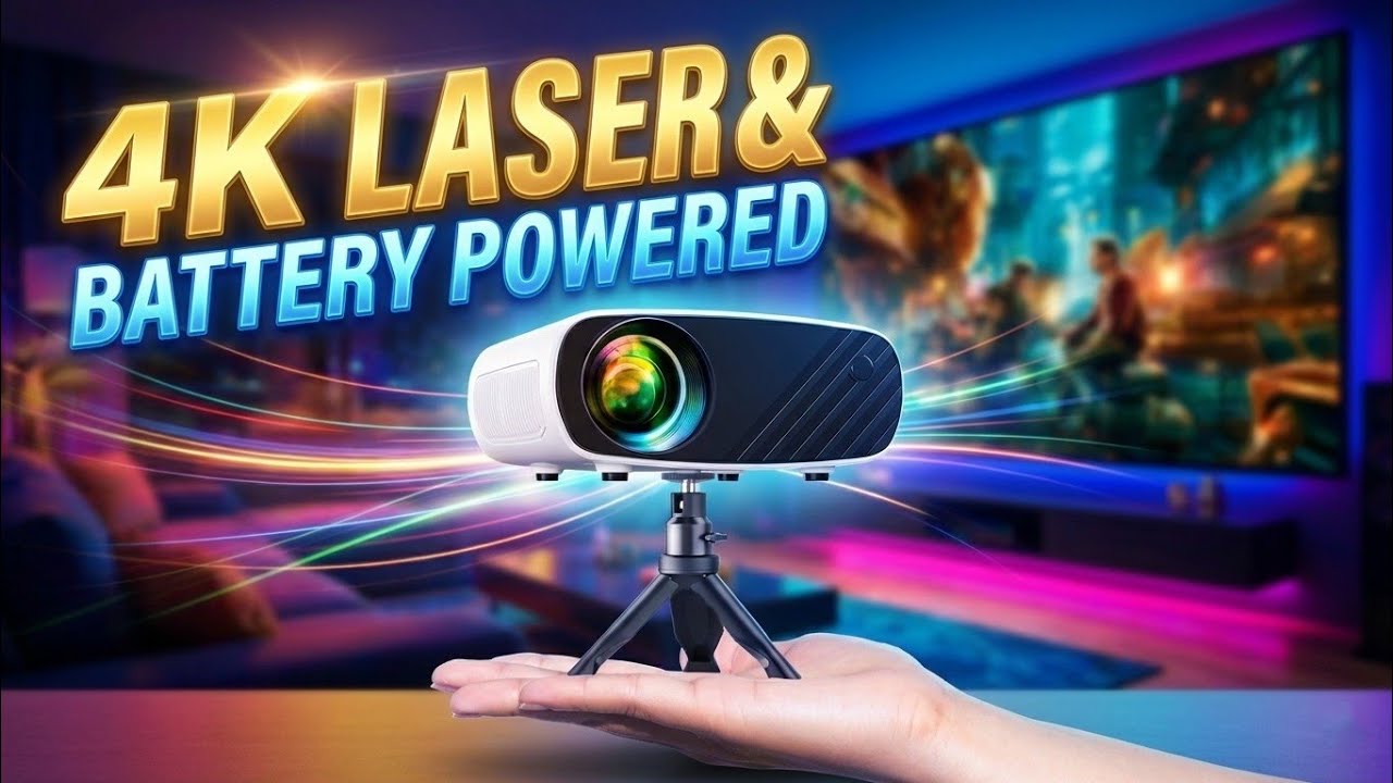 Top 5 Best Portable Mini Projectors 2026: 4K Laser & Battery Powered Reviews