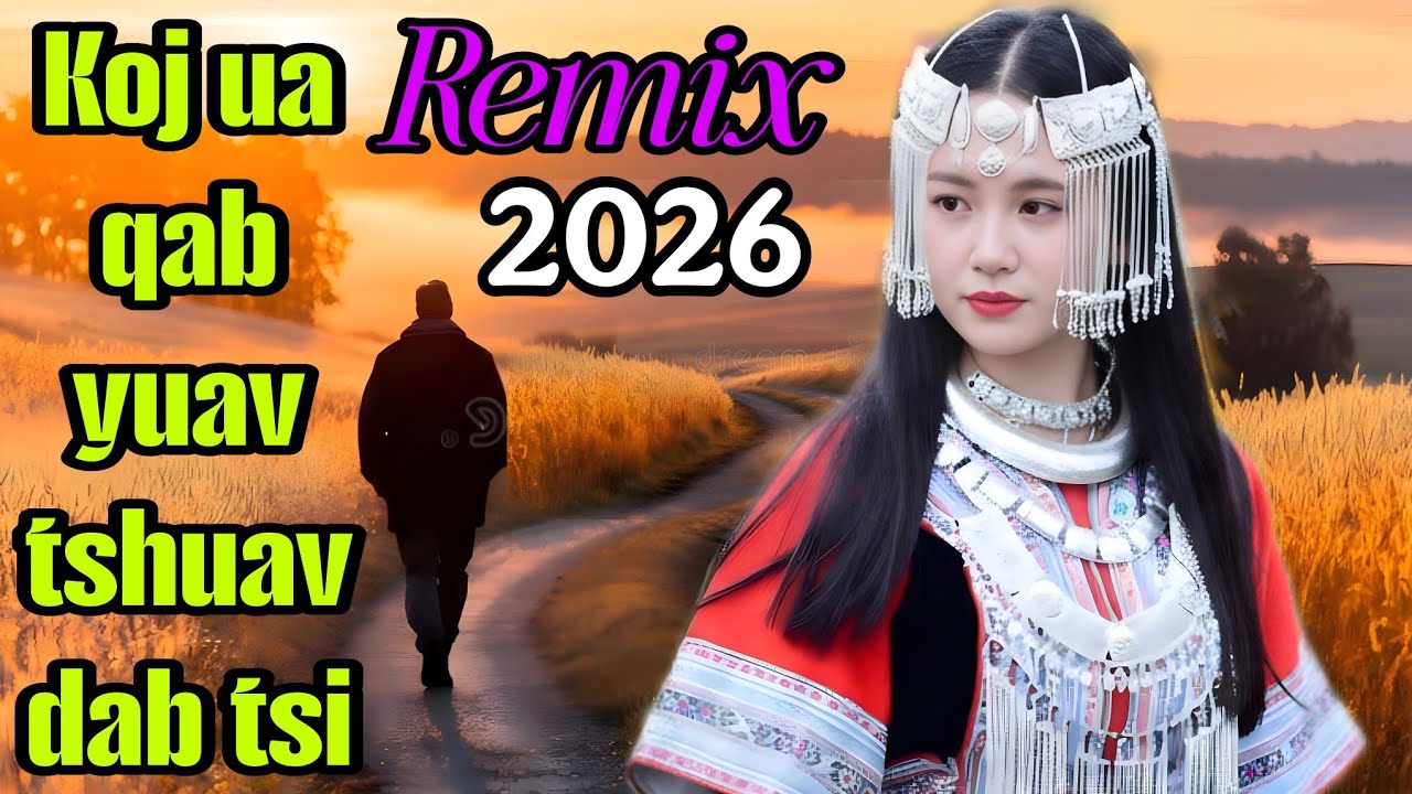 Txhob sib ntsib lawm os leej nug/Nkauj kho siab remix 2026,#hmongedmremixchannel 