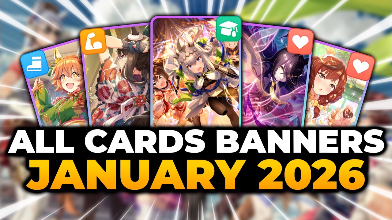 UMA MUSUME SUPPORT CARDS BANNERS ROADMAP (JAN 2026) | Uma Musume, Umamusume, Uma Musume Pretty Derby
