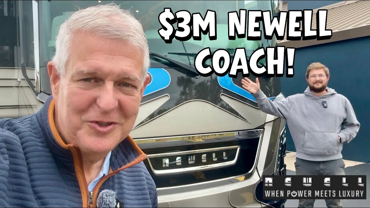 My First Time In A $3M Newell Coach! Full Tour Of This Insane Bus
