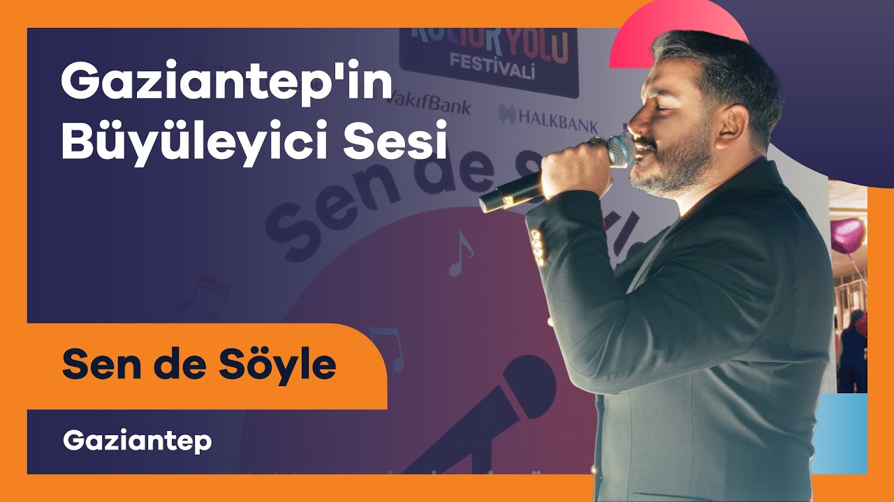 Gaziantep'in Büyüleyici Sesi! (Burak Sesli) | Sen de Söyle Gaziantep ⭐️