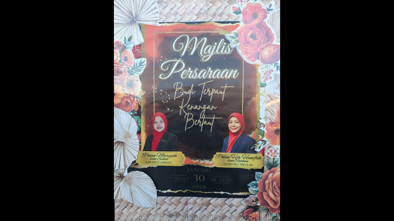 MAJLIS PERSARAAN PN MARIYAH DAN PN HJH HANIFAH 