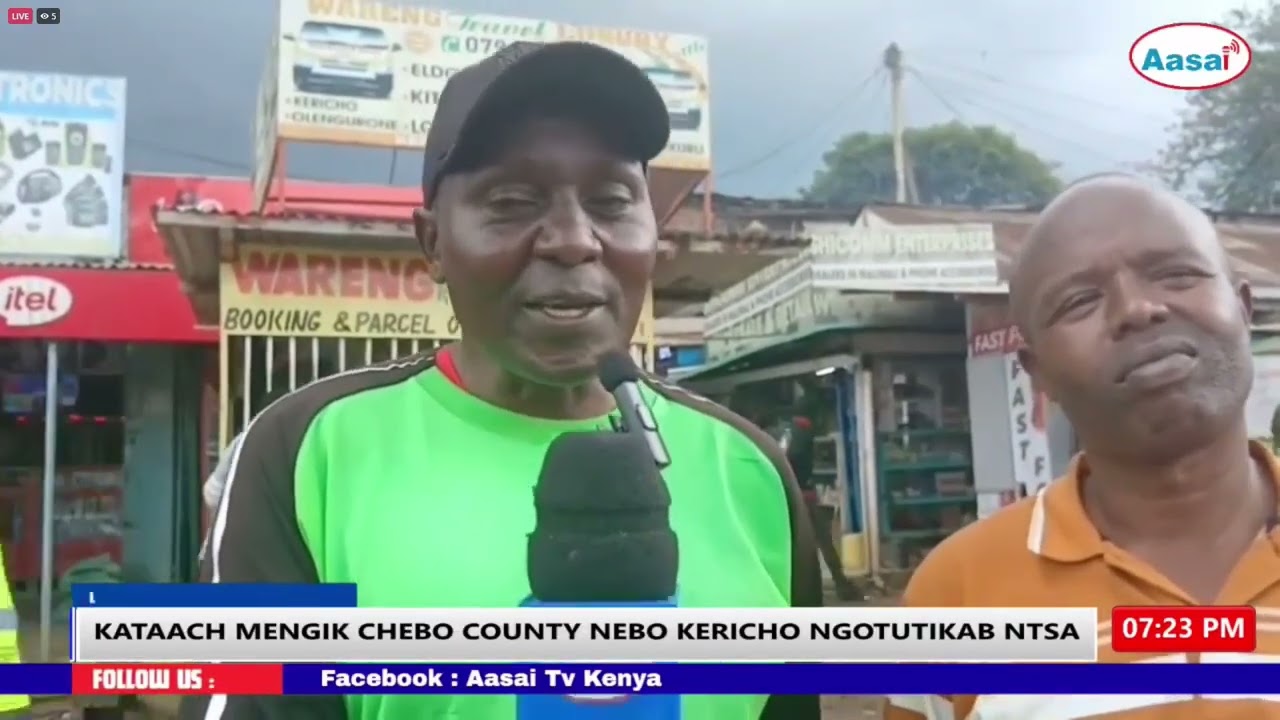 Traders and Drivers in Kericho county welcome new rules by the NTSA