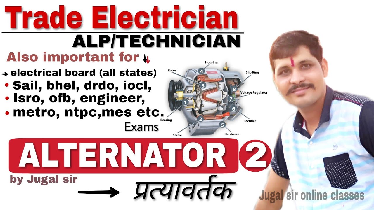 Alp/technician 'ALTERNATOR' part-2(हिंदी ) FOR TRADE ELECTRICIAN