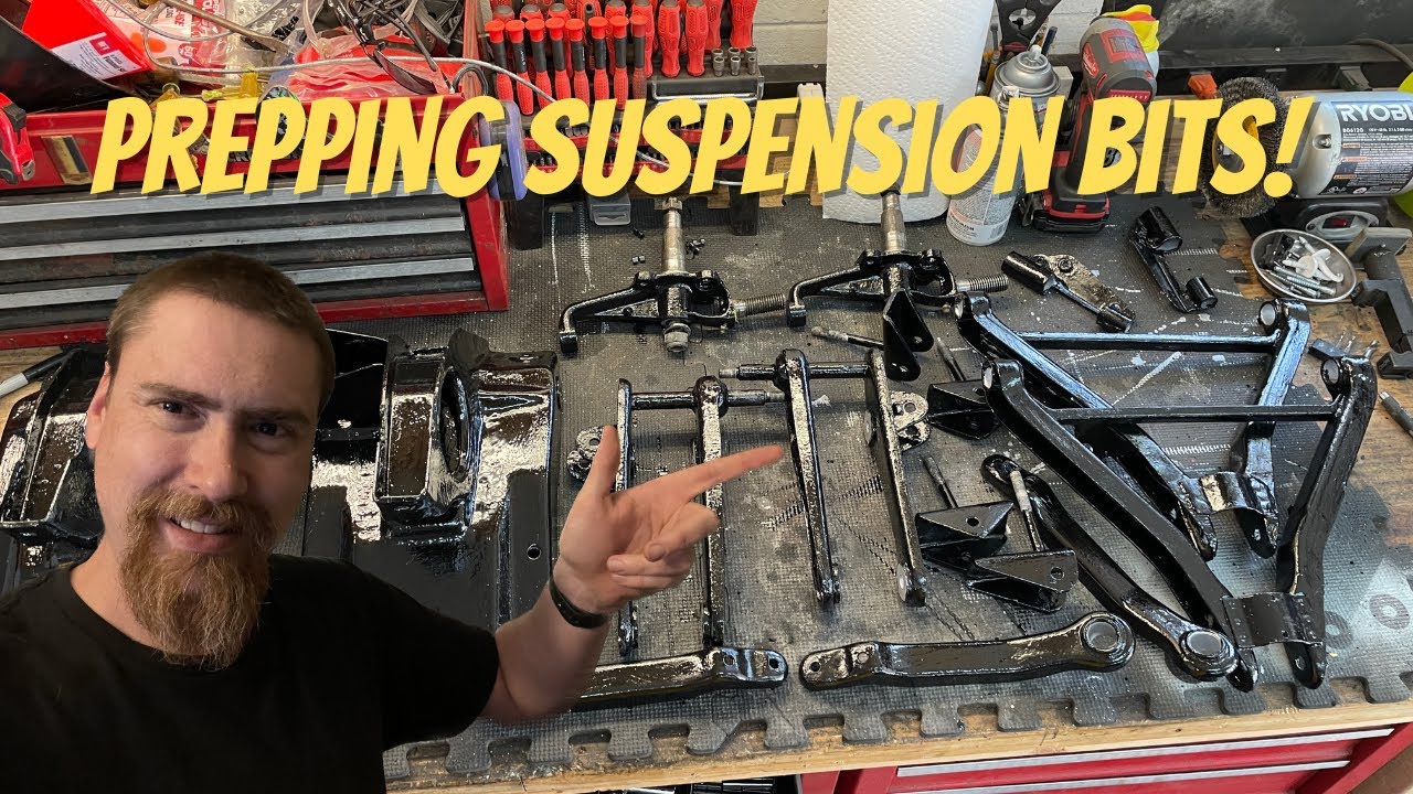 Prepping Suspension Parts | Triumph Spitfire Restoration Project - Part 74