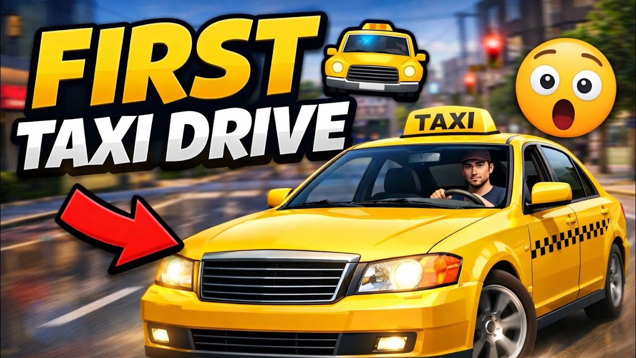 First Day as Taxi Driver in Car Parking Multiplayer