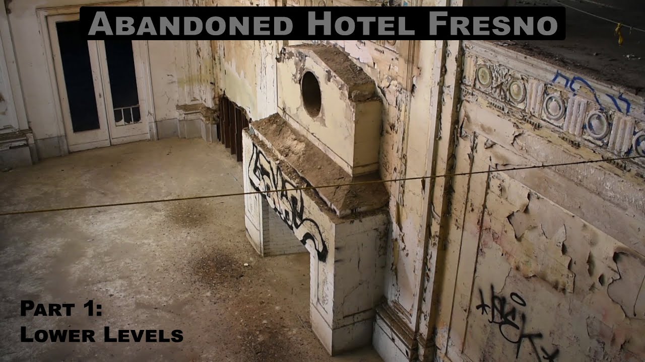 Inside Abandoned Hotel Fresno: Part 1 (Lower Levels)