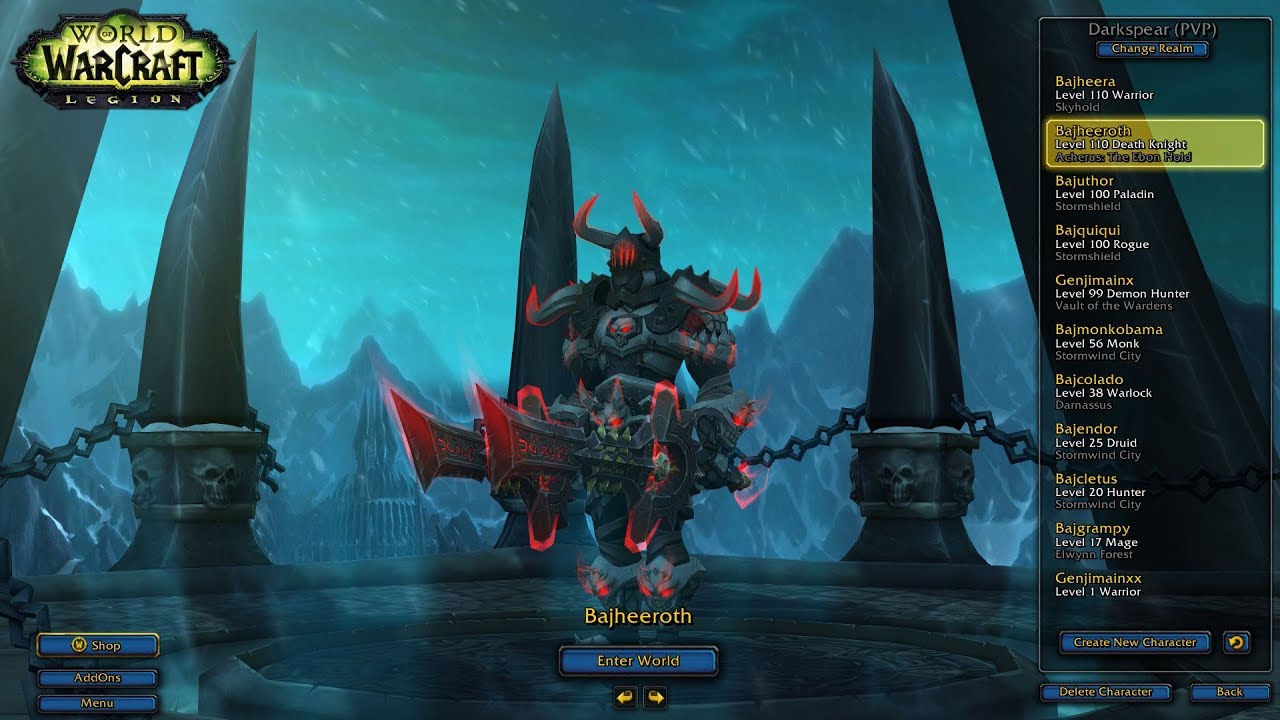 Bajheera - Frost DK / MW Monk 2v2 Arena Session - WoW 7.3 Legion Death Knight PvP