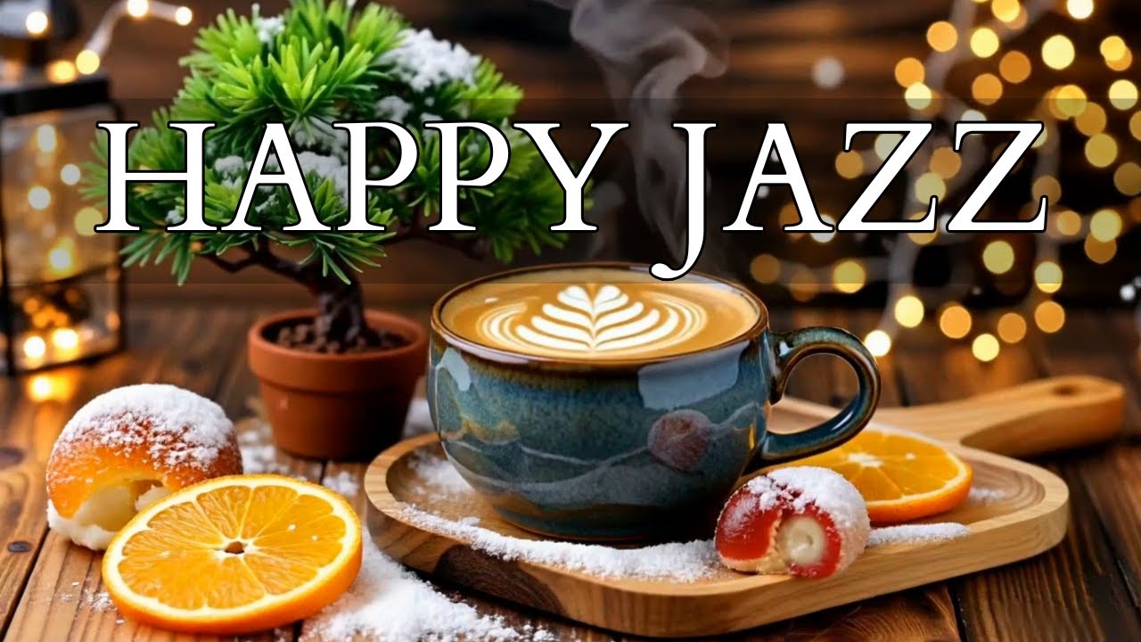Happy Winter Jazz Café ☕ Delicate Morning Jazz, Smooth Bossa Nova for Stress Relief & Relaxation