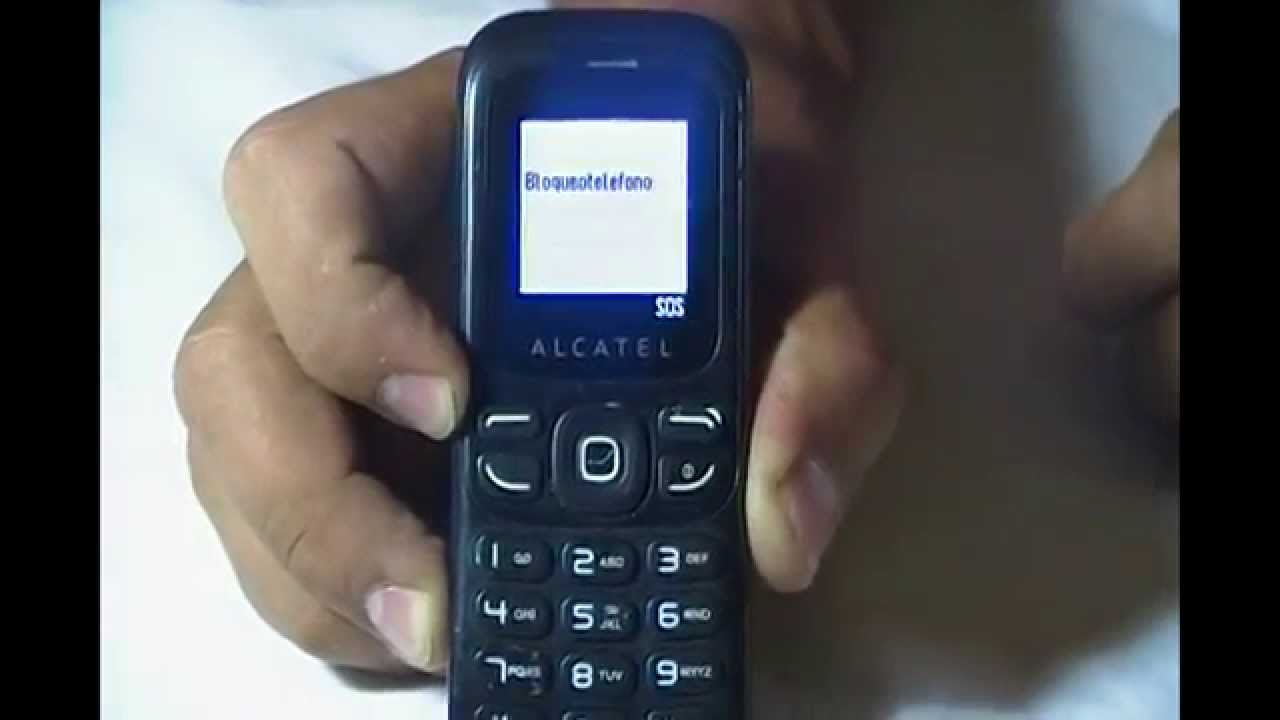 Reset Alcatel OT-232a