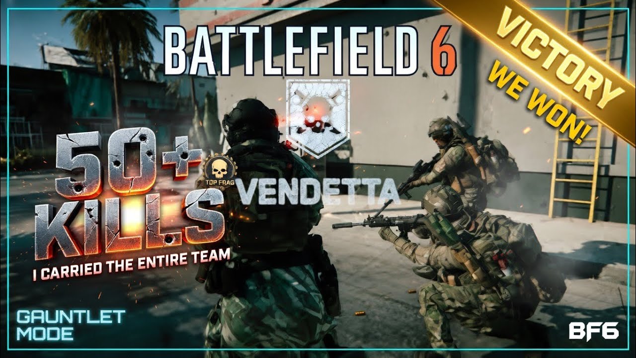 Rehsto | I HARD CARRIED THESE NEW PLAYERS IN BATTLEFIELD 6 REDSEC GAUNTLET MODE