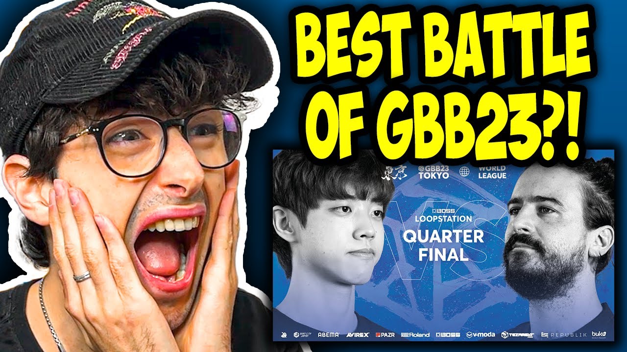 BLACKROLL REACTS to DICEvs ROBIN | GBB 2023 LOOPSTATION Quarterfinal