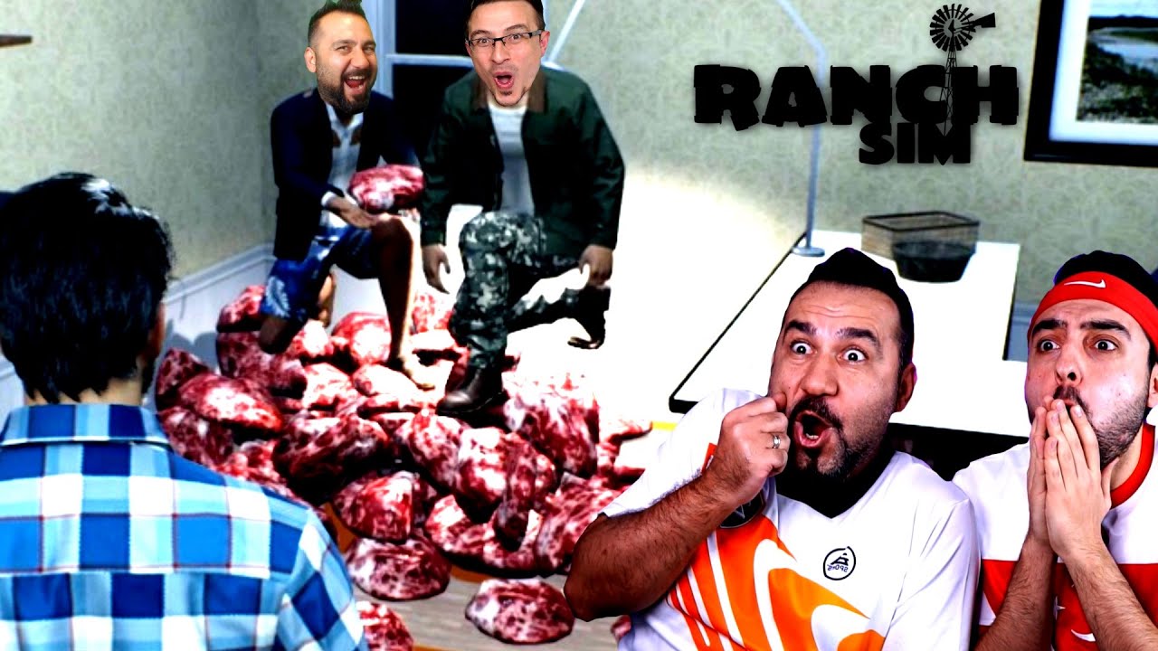 SESEGEL ÇİFTLİĞİ GÖRÜNCE ŞOK OLDU 😱 ET TOPLAMA REKORU 🔥 RANCH SIMULATOR EKİP !