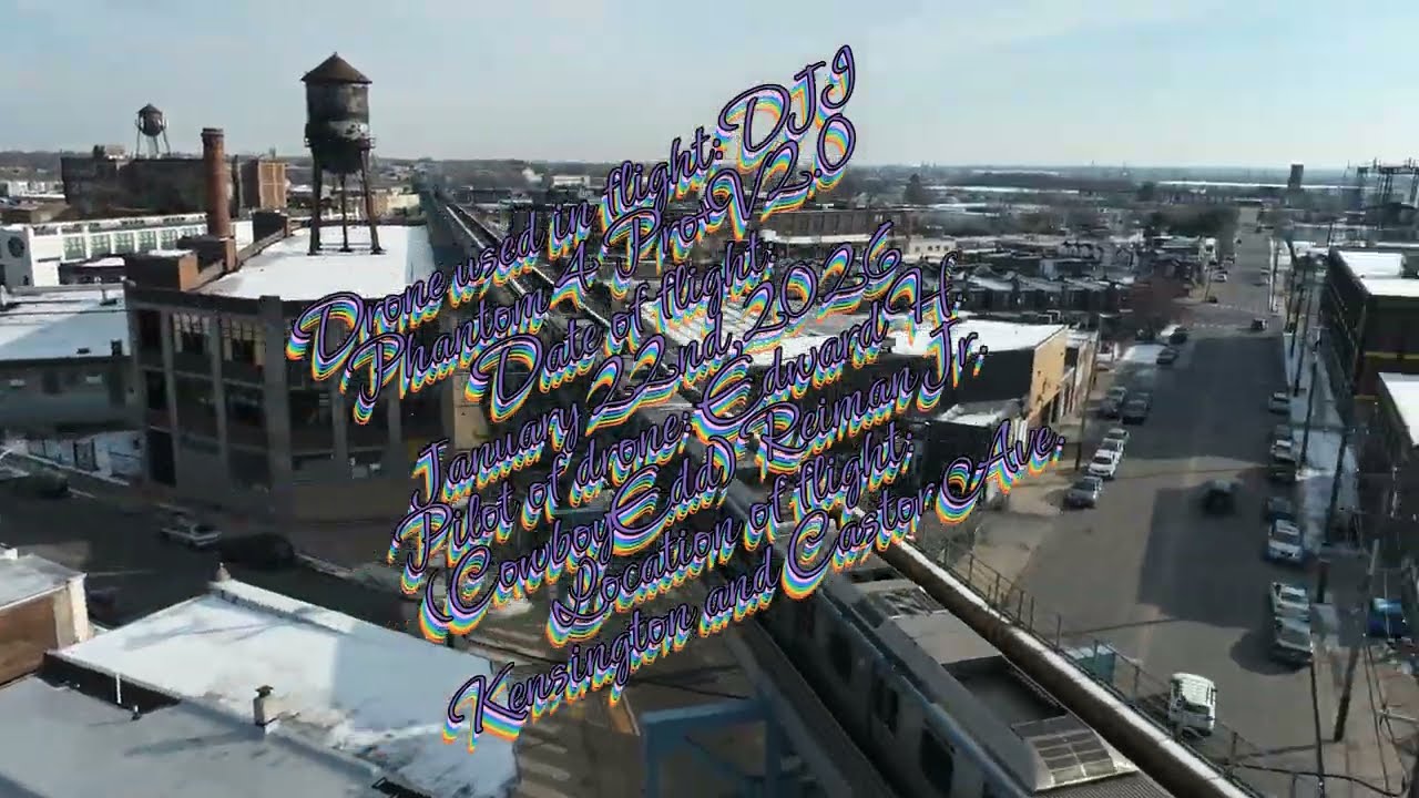 Video version of the Amtrak and L-train meeting in Kensington