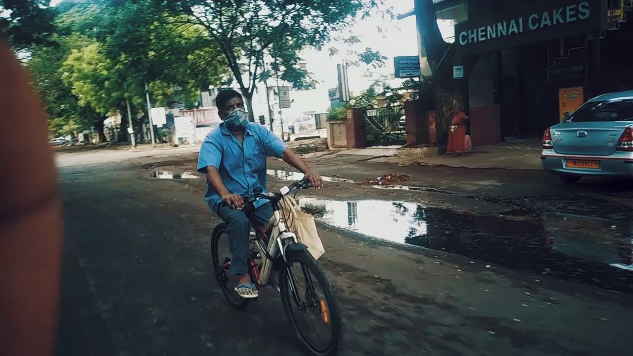 Roads/Streets of chennai , during full lockdown for Covid-19
